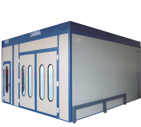 Cabina de pintura modular